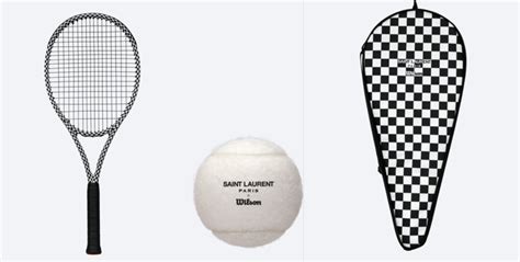 wilson yves saint laurent|Wilson and Saint Laurent Unveil Tennis Collaboration.